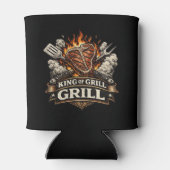 Baasman's Koning Van De Grill Blikjeskoeler (Achterkant)