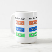 Baas's Day Beste Baas ooit Koffiemok (Voorkant links)