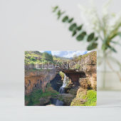Baatara Waterval, Libanon Reisansichtkaart Briefkaart (Staand voorkant)