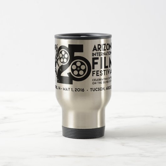 BAB 25e Jubileum reismicrofoon Reisbeker (Center)