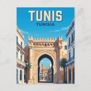 Bab Bhar Tunesië Briefkaart