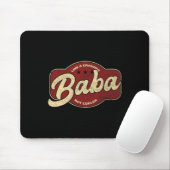 Baba als een opa maar koeler - Baba Arabisch Muismat (Met muis)