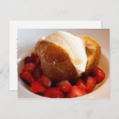 Baba au Rhum Recipe Briefkaart (Voorkant / Achterkant)