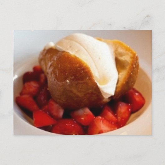 Baba au Rhum Recipe Briefkaart (Voorkant)