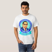Baba Bheem Rao Ambedkar - Voorvechter van Gelijkhe T-shirt (Voorkant volledig)