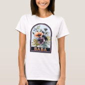 Baba Bloemen Grootmoeder T-shirt (Voorkant)