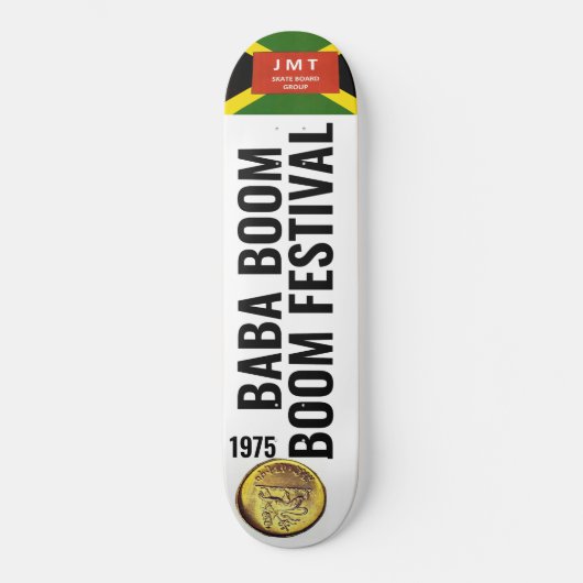 BABA BOOM BOOM 1975 Skateboard (Voorkant)