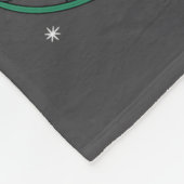 Baba Claus Funny Xmas Christmas Grandma Holiday St Fleece Deken (Hoek)