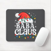Baba Claus Funny Xmas Christmas Grandma Holiday St Muismat (Met muis)