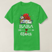 Baba Claus Kerstmis Light Pajama Family Matching T-shirt (Design voorkant)