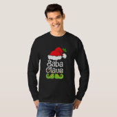 Baba Claus Shirt Family Matching Baba Claus (Voorkant volledig)