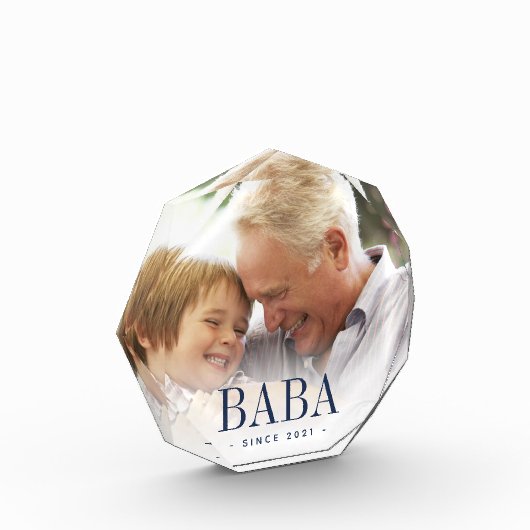 Baba Grandpa Year opgericht Fotoblokken (Links)