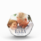 Baba Grandpa Year opgericht Fotoblokken (Voorkant)