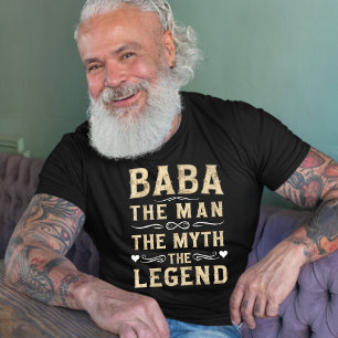BABA   Het Man De mythe De legende Vaderdag T-shirt