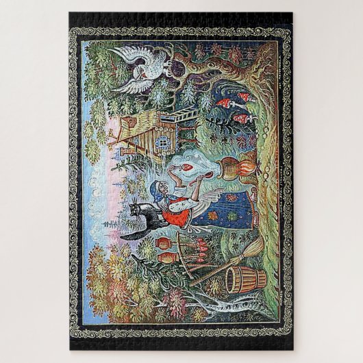 BABA JAGA RUSSIAN FOLKLORE LEGPUZZEL (Verticaal)