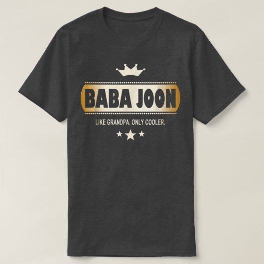 Baba Joon like opa only Cooler T-shirt in Perzisch (Design voorkant)