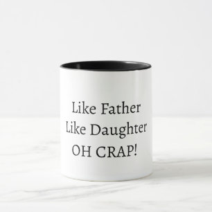 Baba/Mama net als dochter/zoon koffiemok Mok