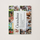 Baba, oma, Nana Definitie 14 Foto Legpuzzel (Verticaal)