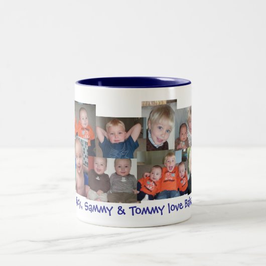 baba tweekleurige koffiemok (Center)