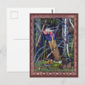 Baba Yaga Briefkaart (Voorkant / Achterkant)