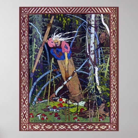 Baba Yaga Poster (Voorkant)