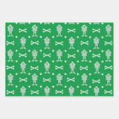 Baba Yaga's kleine papierbladen Inpakpapier Vel (Voorkant)