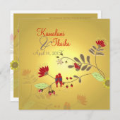 Babados Parrots op Ali'i Branch Kaart (Voorkant / Achterkant)