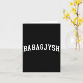 Babagjysh _1 kaart (Gele Bloem)