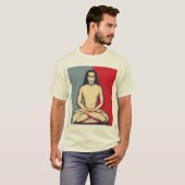 babaji, spiritueel, meditatie, hoopstijl t-shirt (Voorkant volledig)