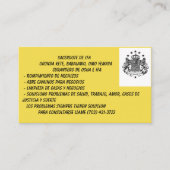 Babalawo Visitekaartjes (Voorkant)