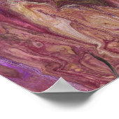 Babalazi Abstracte Kunstprint Poster (Hoek)