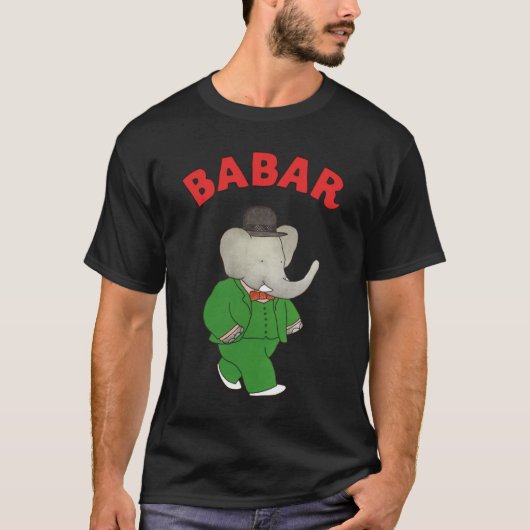 babar de olifant t-shirt (Voorkant)