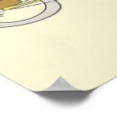 Babar rijdt met een fiets poster (Hoek)