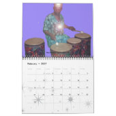 Baba's Dream Drum 2009 Agenda Kalender (Feb 2027)