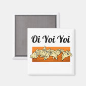 Baba's Oi Yoi Yoi Varenyky Magnet (Voorkant / Achterkant)