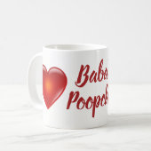 Baba's Poopchik & Hearts Oekraïense Mok uit Baba (Voorkant links)