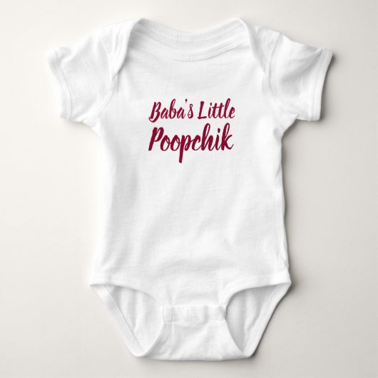 Baba's Poopchik Oekraïense Baby Romper uit Baba (Voorkant)