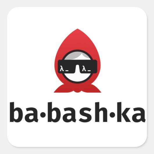 Babashka sticker (Voorkant)