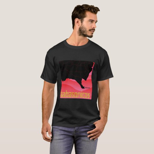 Babasonicos Miami T-shirt (Voorkant volledig)