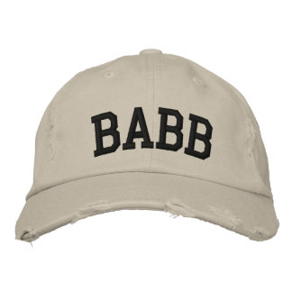 Babb geborduurd Pet