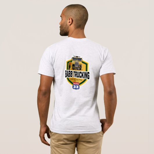 Babb Trucking T-shirt (Achterkant volledig)