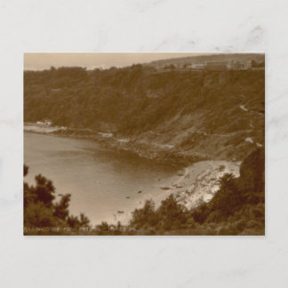 Babbacombe vanuit Petit Tor Vintage Devon Coast Briefkaart