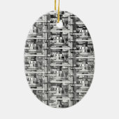 Babbage Difference Engine Keramisch Ornament (Achterkant)