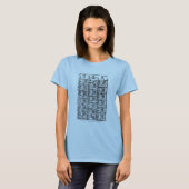 Babbage Difference Engine T-shirt (Voorkant volledig)