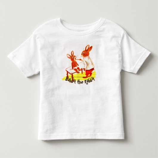 "Babbit the Rabbit" Kinder Shirts (Voorkant)