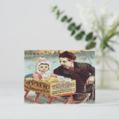 Babbitt's zeeppoeder briefkaart (Staand voorkant)