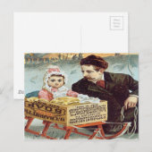 Babbitt's zeeppoeder briefkaart (Voorkant / Achterkant)