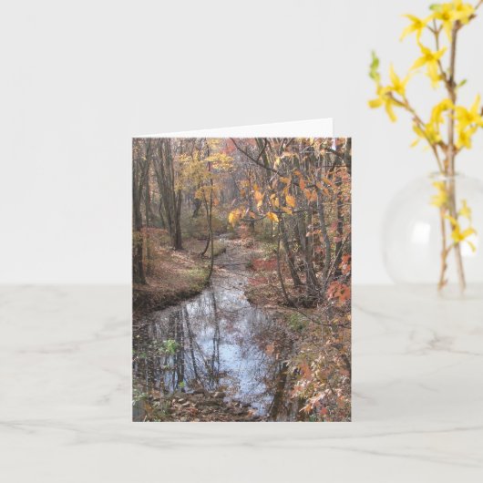 Babbling Beek Kaart (Gele Bloem)