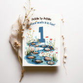 Babbling Brook Eerste Verjaardag Kaart