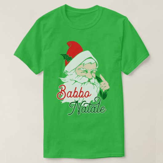 Babbo Natale Italiaanse Sinterklaas grafisch T-shirt (Design voorkant)